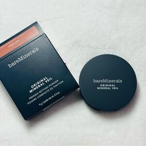 BAREMINERALS ORIGINAL MINERAL VEIL PRESSED SETTING POWDER - Sheer Deep - NIB